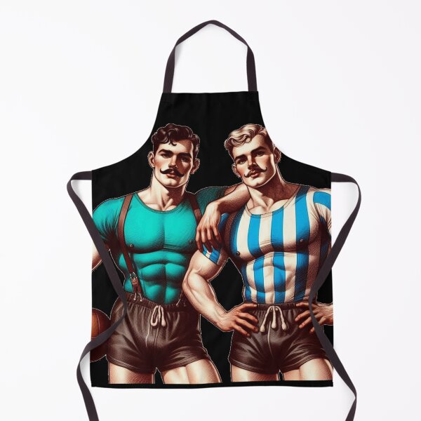 Item preview, 1920s Vintage Gay Sports Wear Football Gay Pride Graphic Design designed and sold by ItsAKinkThing.