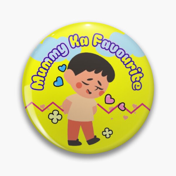 Item preview, Cute Mummy Ka Favourite Cartoon Kid designed and sold by Templateloom.