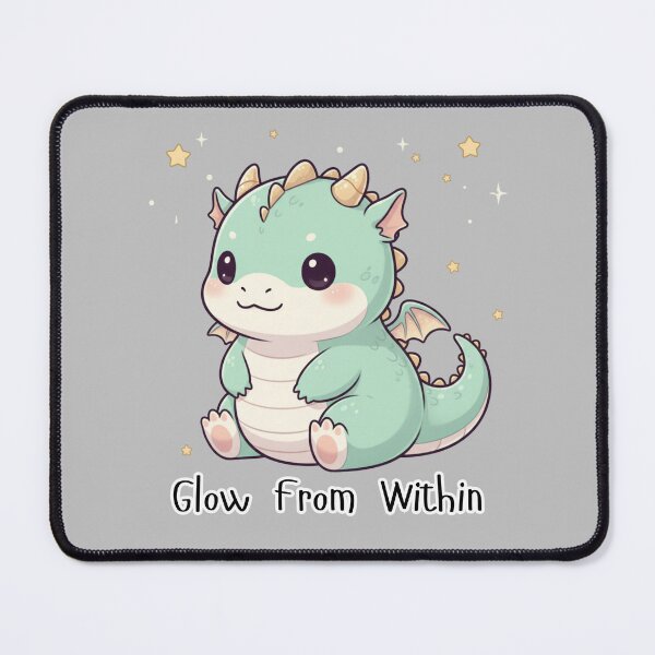Item preview, Kawaii Lunar Zodiac DRAGON: Glow From Within designed and sold by SebastianSpace.