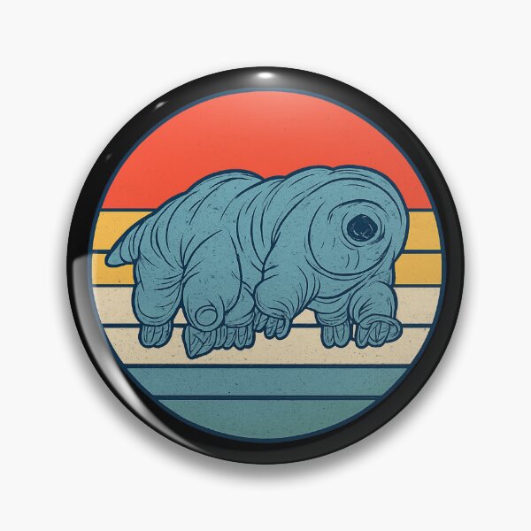 Item preview, Retro Tardigrade – Cute Science Creature Design designed and sold by haitrieuic96.