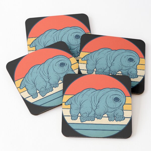 Item preview, Retro Tardigrade – Cute Science Creature Design designed and sold by haitrieuic96.