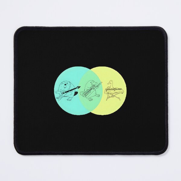 Item preview, Keytar Platypus Venn Diagram designed and sold by nlcpdqfmwk76.