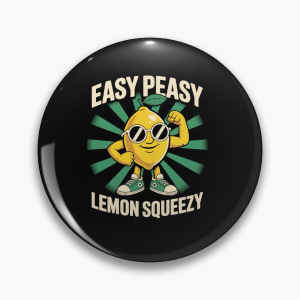 Item preview,  Funny Easy Peasy Lemon Squeezy  designed and sold by estellaken.