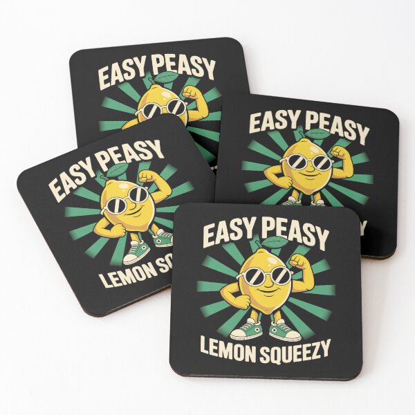 Item preview,  Funny Easy Peasy Lemon Squeezy  designed and sold by estellaken.