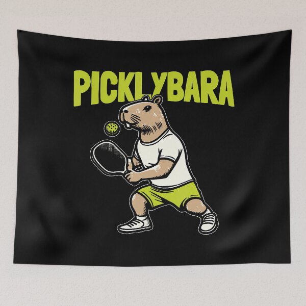 Item preview, Capybara Paddle Sport Pickle Ball - Pickleball Picklybara designed and sold by AdellGretchen.
