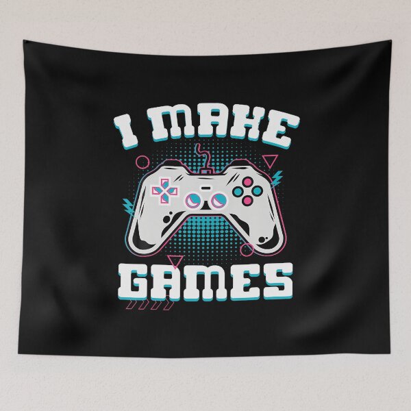 Item preview, Video Game Developer I Make Games Gaming Console designed and sold by AngelaSandra.