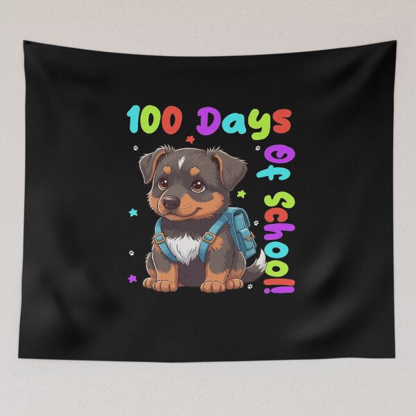 Item preview, Cute Beauceron Dog 100 Days of School Celebration Design - Dog Lovers designed and sold by The Real Life Symphony.