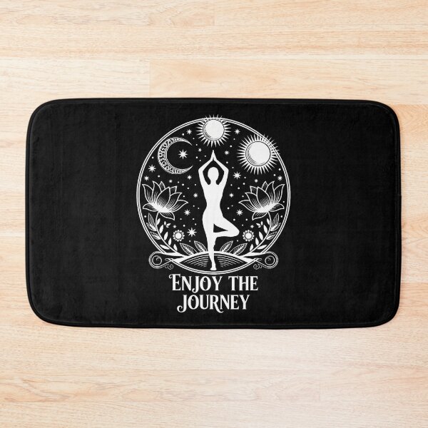Item preview, Enjoy The Journey Yoga Celestial Meditation Peace Vibes designed and sold by LydiaShirley.
