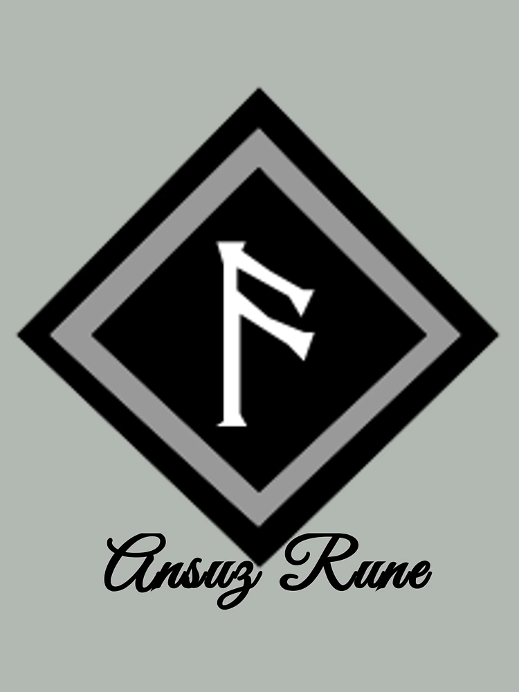Thumbnail 4 of 4, Boxy T-Shirt, Ansuz Rune designed and sold by WindsofJupiter.