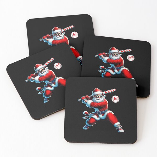 Item preview, Santa Baseball Six Seven 6 7 Meme Christmas Player  designed and sold by JEFDodsonArt.
