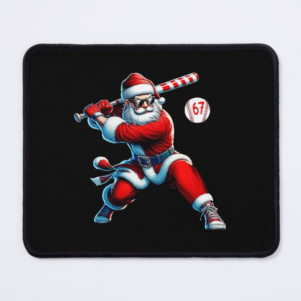 Item preview, Santa Baseball Six Seven 6 7 Meme Christmas Player  designed and sold by JEFDodsonArt.