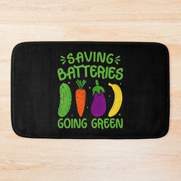 Item preview, Saving Batteries Going Green Funny designed and sold by KarimSoCute.