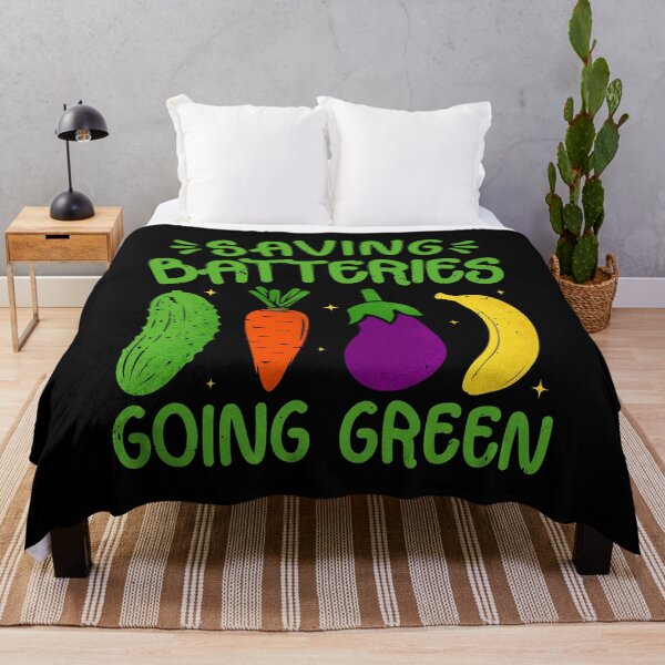 Item preview, Saving Batteries Going Green Funny designed and sold by KarimSoCute.