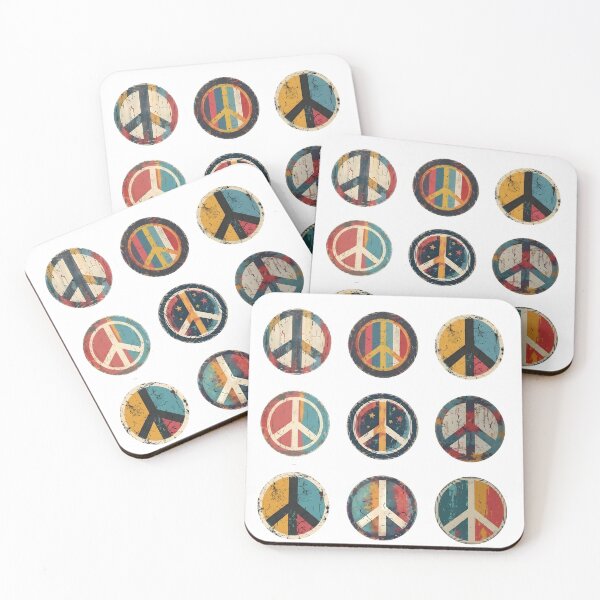Item preview, Vintage Peace Sign Pocket Print Subtle Retro Minimalist 70s  designed and sold by auxincaftan0o.