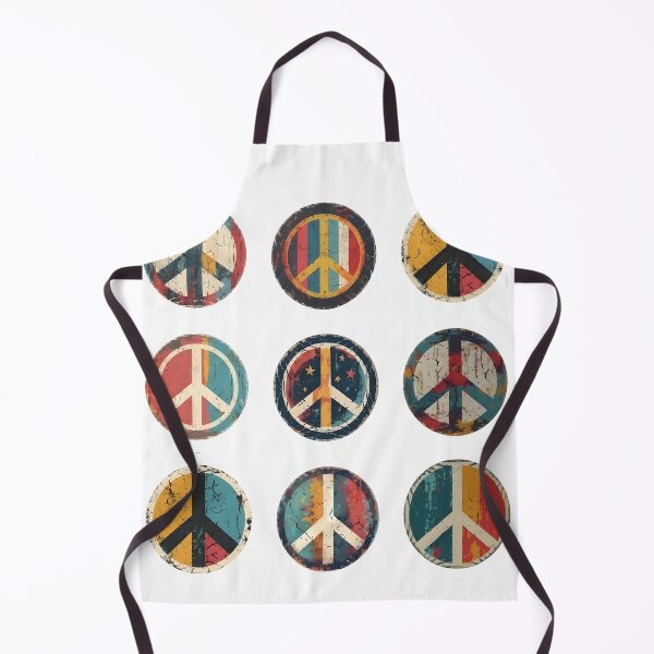 Item preview, Vintage Peace Sign Pocket Print Subtle Retro Minimalist 70s designed and sold by auxincaftan0o.