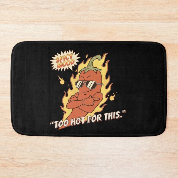 Item preview, Spicy Mood Funny Chili Pepper – Too Hot For This Food Humor Design designed and sold by Popstudio85.