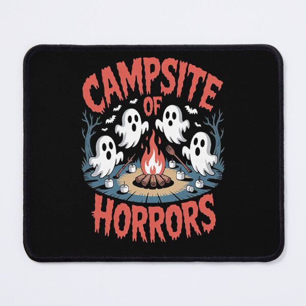 Item preview, Campsite Of Horrors Ghostly Gatherings By The Fire Spooky Camping Adventures designed and sold by StuffNestie.