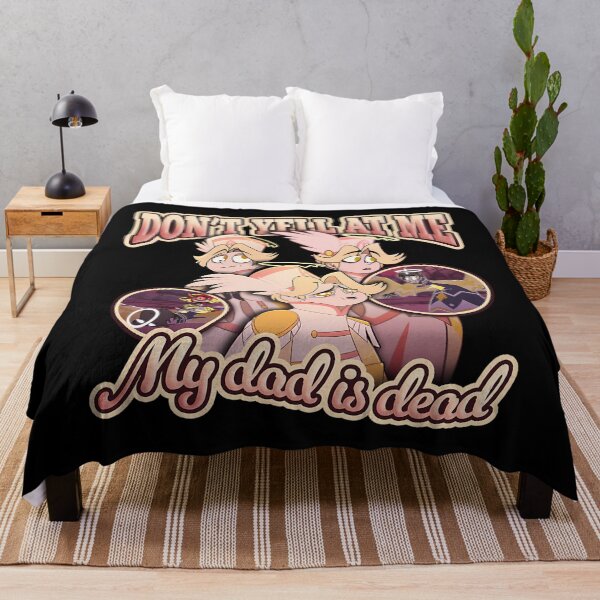 Item preview, Hazbin Hotel Abel - Don'T Yell At Me My Dad Is Dead designed and sold by SophiaRobbins53.