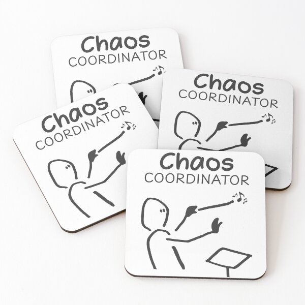 Item preview, Chaos Coordinator Funny Orchestra Conductor Music Director designed and sold by Anniko Art Studio.