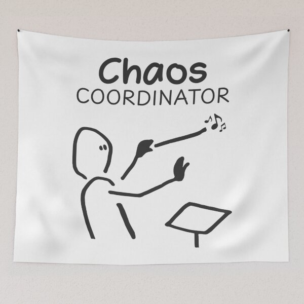 Item preview, Chaos Coordinator Funny Orchestra Conductor Music Director designed and sold by Anniko Art Studio.