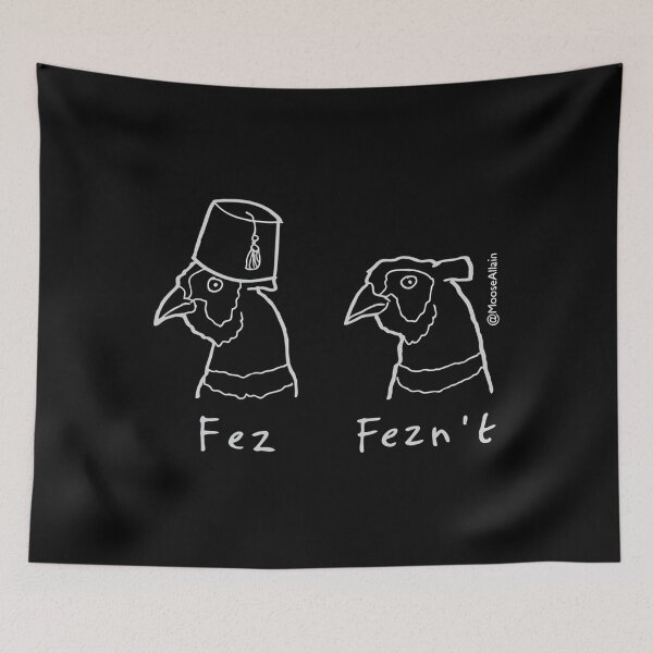 Item preview, Fez Fezn'T (Pale Print For Dark T-Shirts) designed and sold by JoelKuna613.