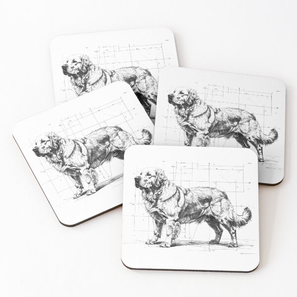 Aperçu de l'œuvre Le design du Golden Retriever créée et vendue par Dutchie-in-Gemany.
