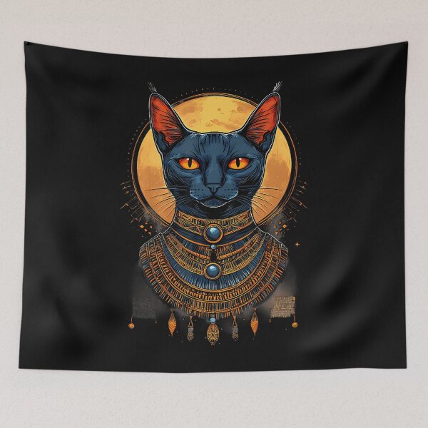 Item preview, Egyptian God Ancient Egypt Bastet Cat Egypt Mythology designed and sold by JayGrant10.