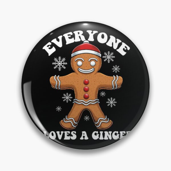 Item preview, Everyone loves a ginger, Christmas gingerbread man cookie  designed and sold by Shresart ✨.