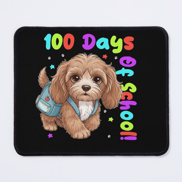Item preview, Cute Cockerpoo Dog 100 Days of School Celebration Design - Dog Lovers designed and sold by The Real Life Symphony.