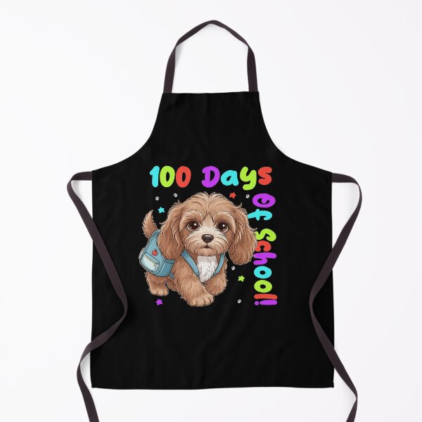 Item preview, Cute Cockerpoo Dog 100 Days of School Celebration Design - Dog Lovers designed and sold by The Real Life Symphony.