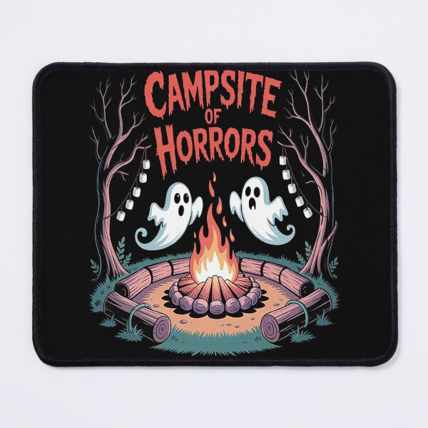 Item preview, Campsite Of Horrors Spooky Nights Ahead Halloween Camping designed and sold by StuffNestie.