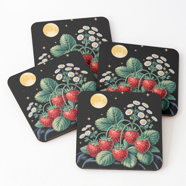 Item preview, Funny Strawberry Plants by Night with full moon outfit designed and sold by RuthGAArt.