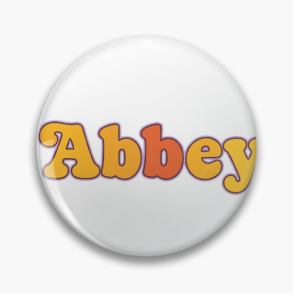 Item preview, Abbey Personalized Name Wavy Retro Shirt, Coffee Mug, Sticker Gift designed and sold by HelixPedia.