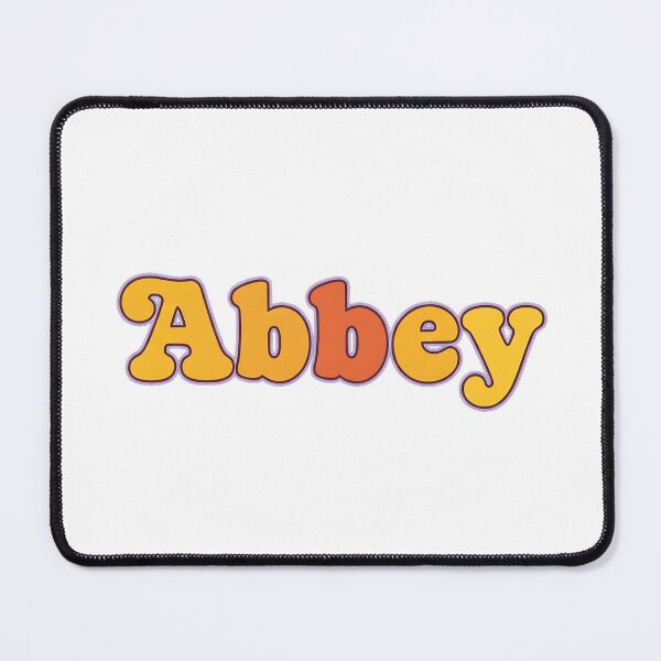 Item preview, Abbey Personalized Name Wavy Retro Shirt, Coffee Mug, Sticker Gift designed and sold by HelixPedia.