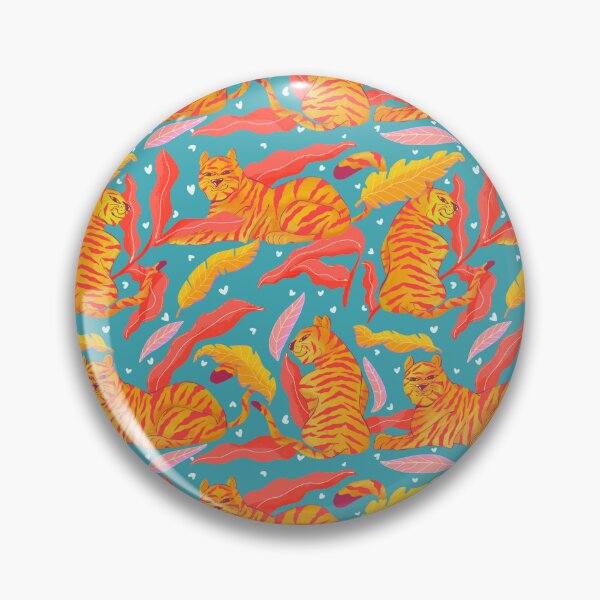 Item preview, Tropical green Jungle Tiger  designed and sold by made by Shreya.