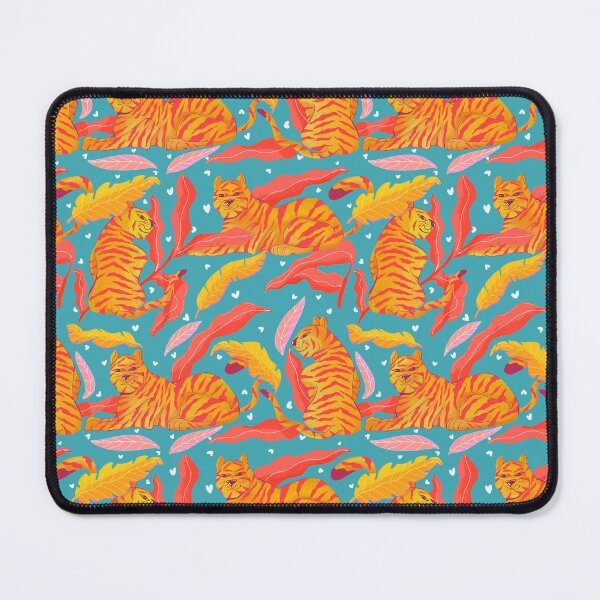 Item preview, Tropical green Jungle Tiger designed and sold by made by Shreya.