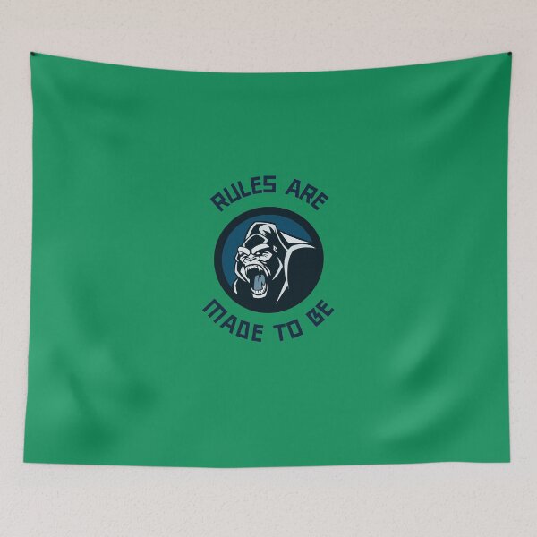 Item preview, Rules Are Made to Be bear street. designed and sold by "Vibe & Style Merch".