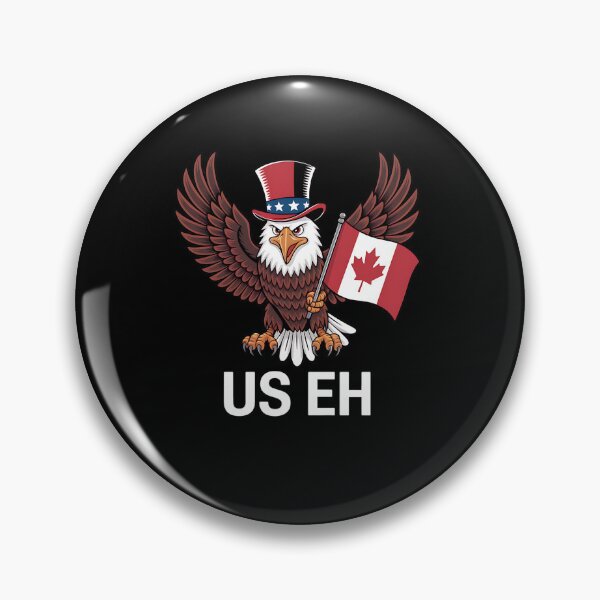 Item preview, USEH Canada Day Maple Canadian Flag EH American US designed and sold by VasilisLamArt.