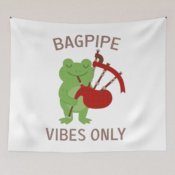 Item preview, bagpipe vibes only designed and sold by Ramkumar2025.