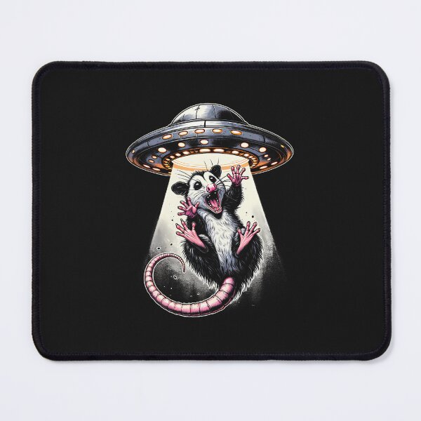 Item preview, Opossum Funny Alien Abduction Ufo Meme Possum designed and sold by ArleneJene.