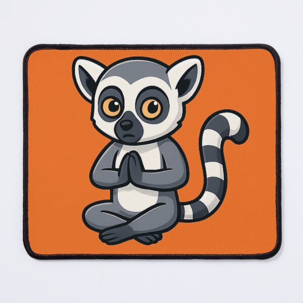 Item preview, Calm Meditating Lemur designed and sold by Ivy-Triggs.
