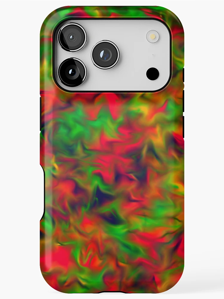 Thumbnail 1 of 4, iPhone Case, Psychedelic Rasta Pattern designed and sold by BeJahMan.