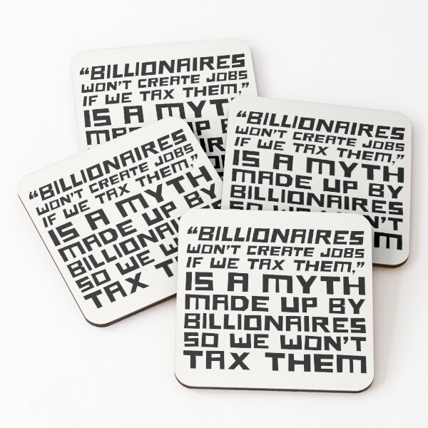 Item preview, Tax Billionaires designed and sold by Texterns.