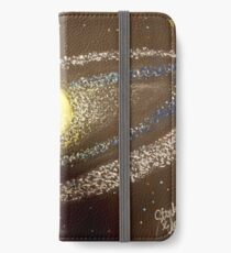 Galaxy Original Oil Pastel iPhone Wallet/Case/Skin