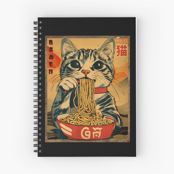 Item preview, Cat Ramen Japanese Funny Graphic Tees Kawaii Cat Anime Gifts designed and sold by EvelineCrooks10.