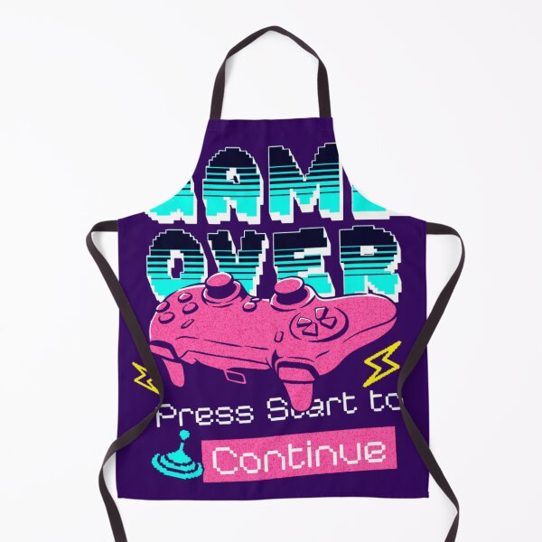 Item preview, Funny Arcade Gaming Nostalgia Pink and Cyan Print designed and sold by GenZFashion000.