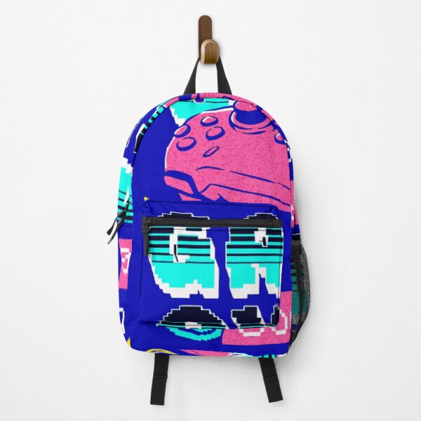 Item preview, Funny Arcade Gaming Nostalgia Pink and Cyan Print designed and sold by GenZFashion000.