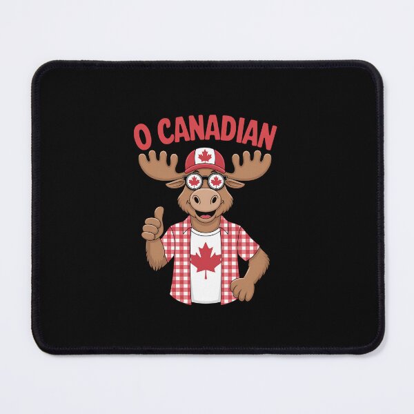 Item preview, O Canada Anthem Moose Canada Day Dominion Day Canadian Flag designed and sold by VasilisLamArt.