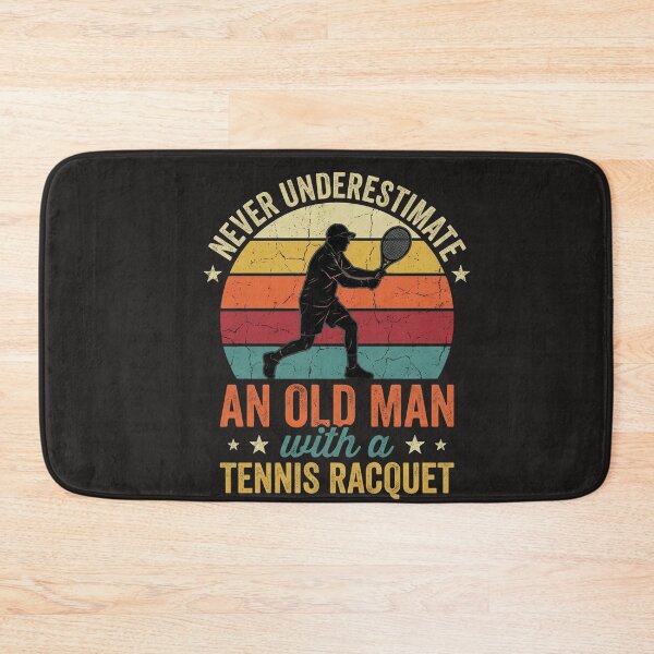 Item preview, Never Underestimate an Old Man With Tennis Sports Lover designed and sold by Clairenity Studio.