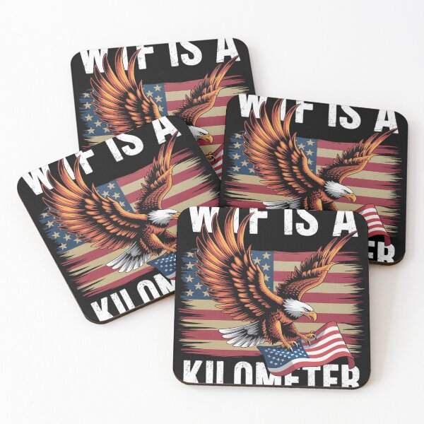 Item preview, WTF Is A Kilometer George Washington 4th of July 1  designed and sold by RoyTill0Art.